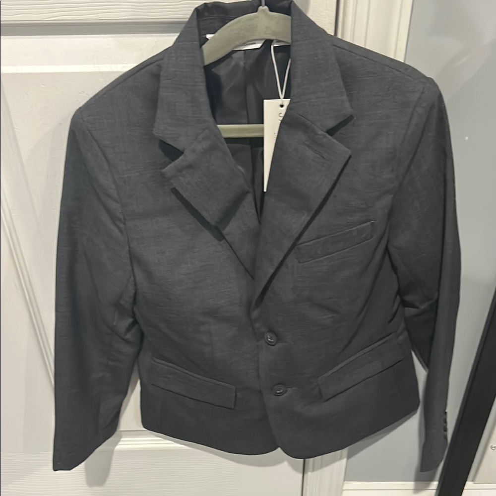 Boys Gray Blazer